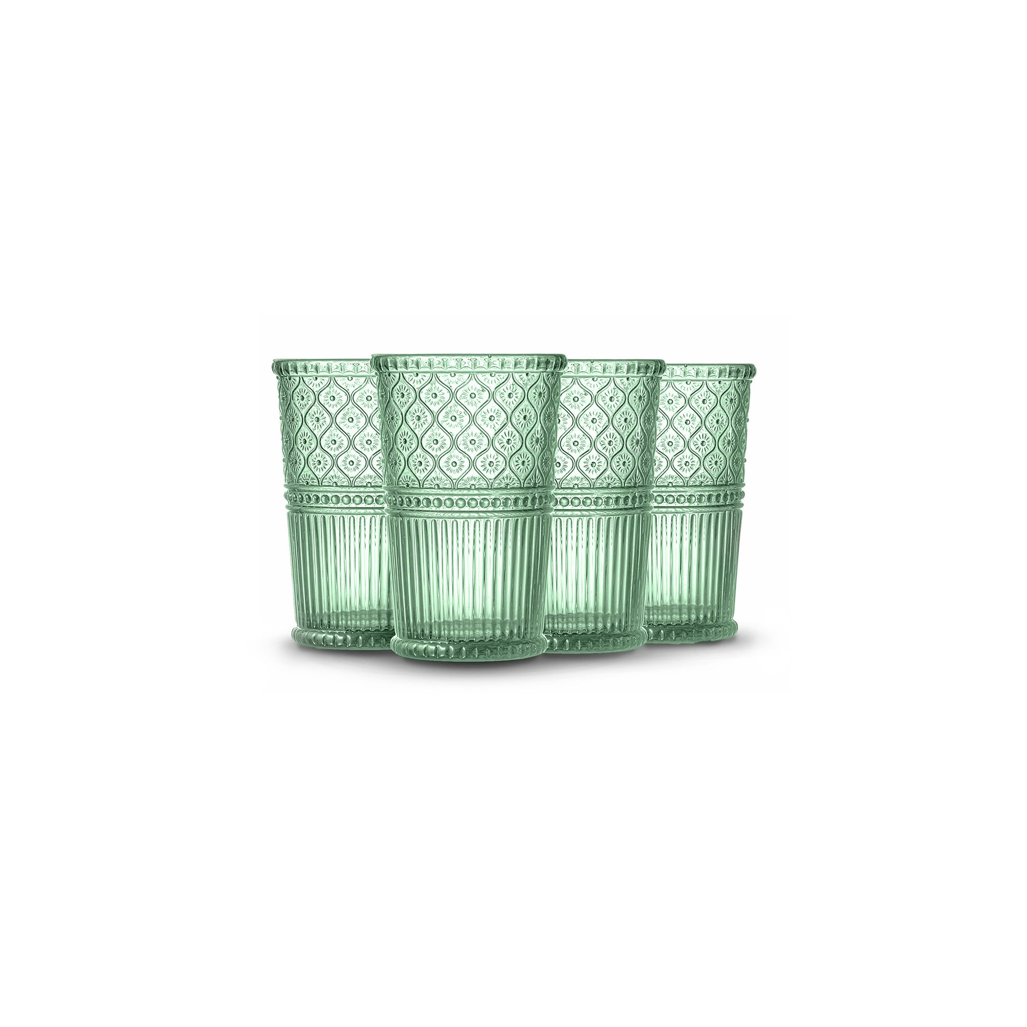 Claro Tumbler 12 oz, Green