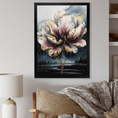 Tapisserie de tulipe rose II sur toile