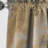 Abstract Beige And Gold Geyser Paint III - Abstract Shapes Blackout Abstract Curtain - 1 Panel-107808323