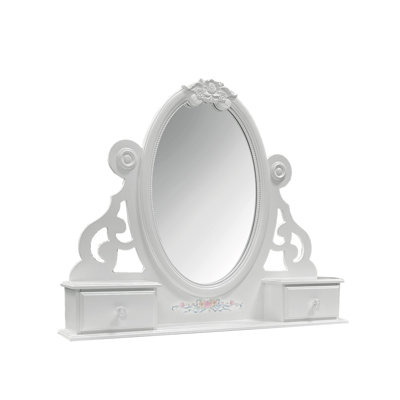 Miroir à bijoux avec rangement Darliss