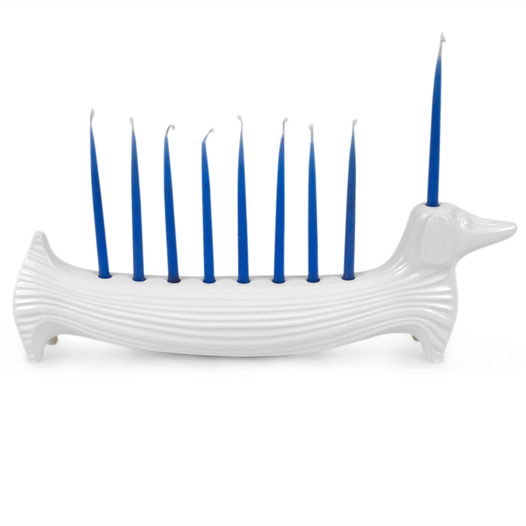 Menagerie Dachshund Menorah Jonathan Adler
