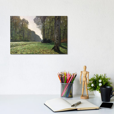 The Road to Bas-Breau, Fontainebleau - Gallery-Wrapped Canvas Giclée