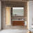 Chilmonik 47.2'' Single Bathroom Vanity with Engineered Stone Top-965841182