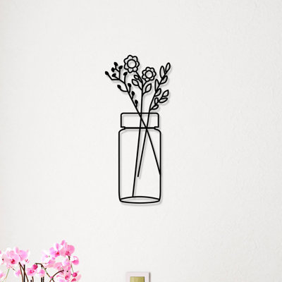 Plants & Flowers Wall Decor on Metal