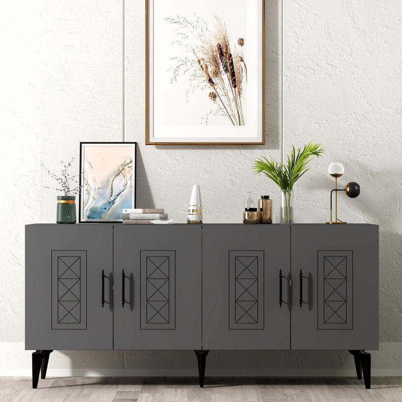 Estevan 150cm Sideboard, Grey