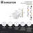 Kingston Arcticstone 51-Inch Solid Surface Oval Single Slipper Freestanding Tub With Faucet Combo And Drain-114104038