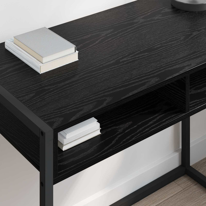 Writing Desk, Black Oak