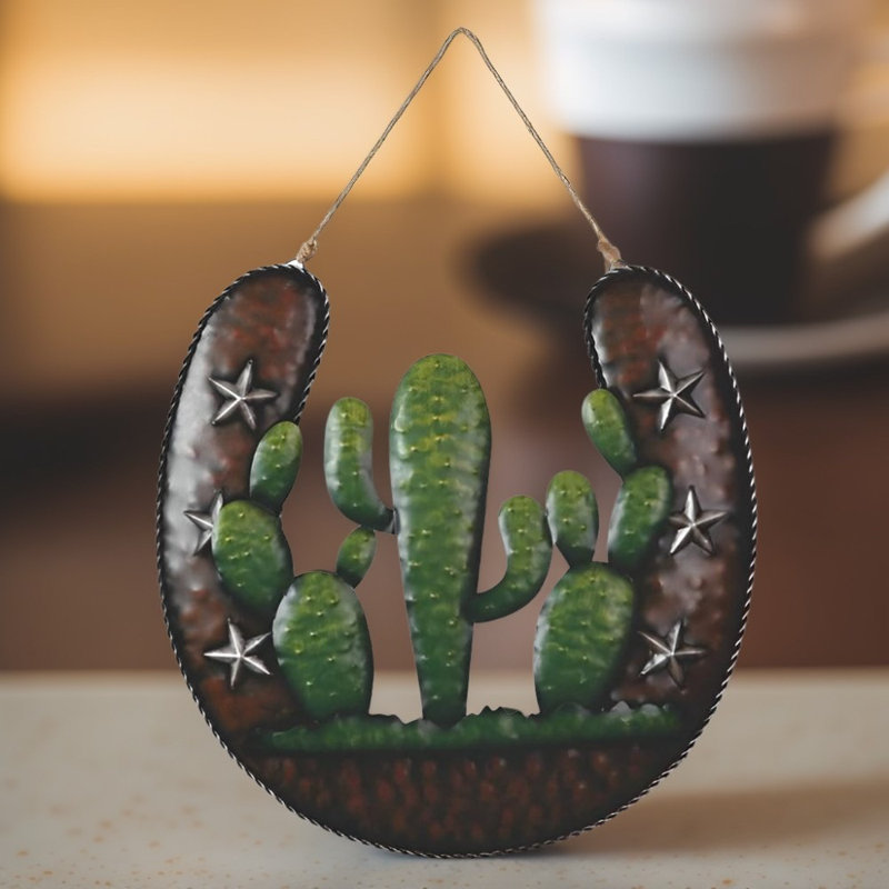 18"H Cactus Wall Decor