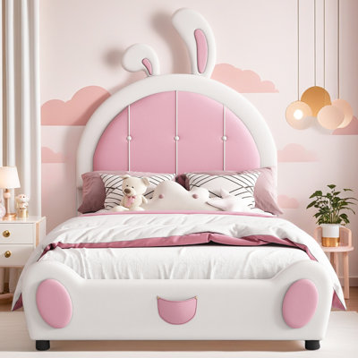 Lit plateforme simple tapissier