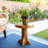 Burcks Solid Wood Accent Stool