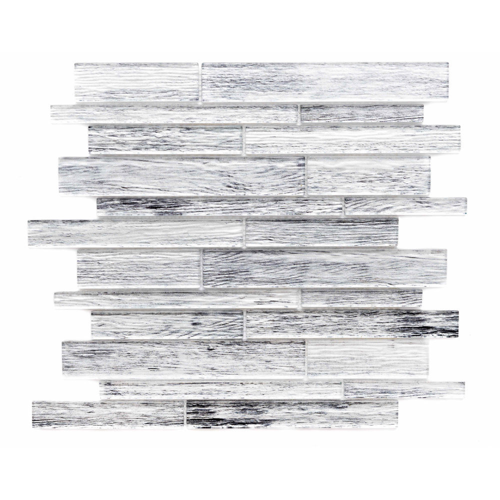 Woodland 1" x 3" Glass Mosaic Wall Tile The Tile Life 