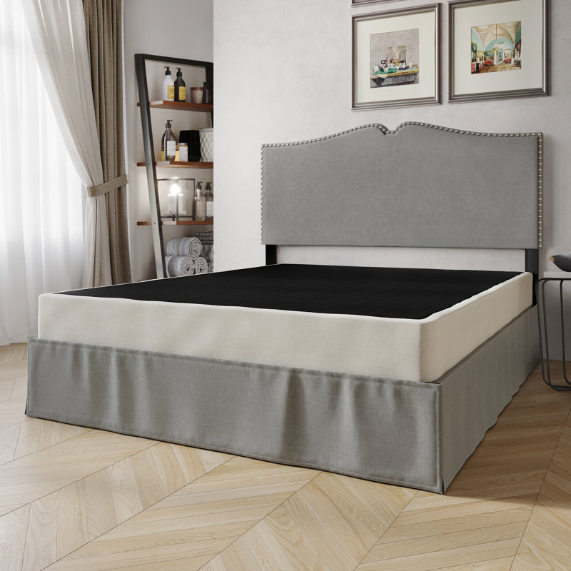 Sommier en bois 4,93 po Nickalls, Très grand
