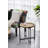 Round Side Table With Wood Top