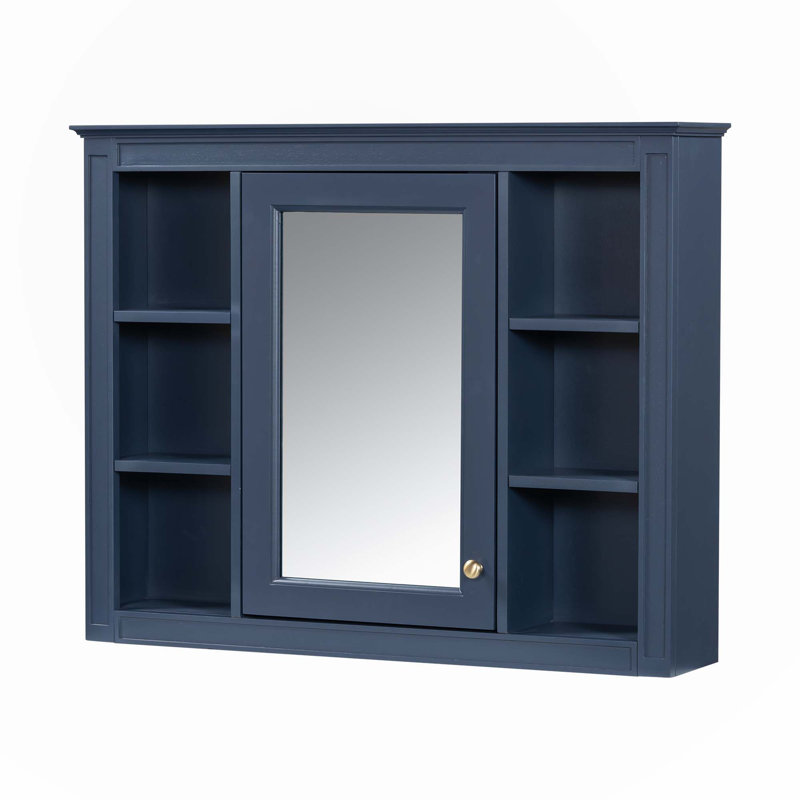 Ensemble de meuble-lavabo simple 36 po avec plateau en résine et miroir Tianga