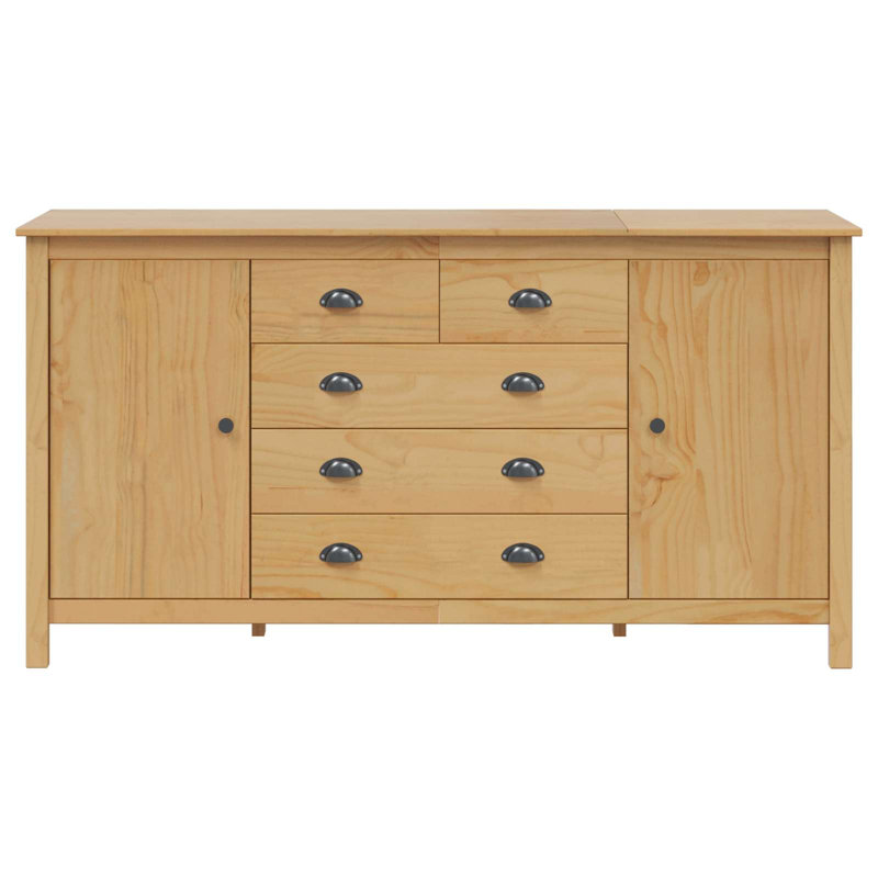 154cm Solid Wood Sideboard