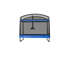 Trampoline carré d'extérieur carré 4 * 6Ft pour enfants adultes long trampoline rectangulaire