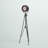 Metal 57" Metal Floor Clock