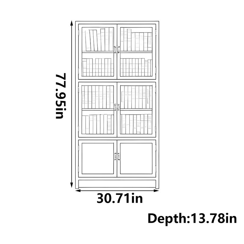 Arabelle, (4 tablettes) H 77,95 po x l 30,71 po x P 13,78 po
