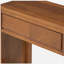 Console de 55 po, table d'entrée rustique avec tiroirs de rangement et tablette ouverte, table de canapé élégante pour le couloir et le salon (miel)