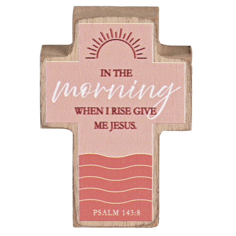 Table de table Cross In The Morning When I 3 x 4