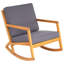 Chaise berçante d'extérieur Louis Acacia-1356526048