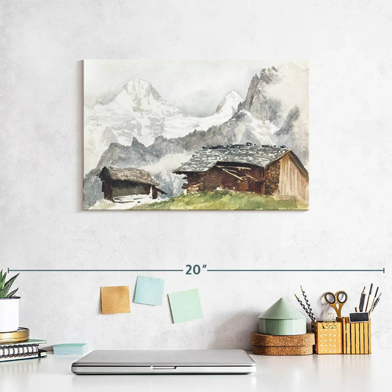 Lilith Chalets Breithorn Murren 1870, H 8 po x l 12 po