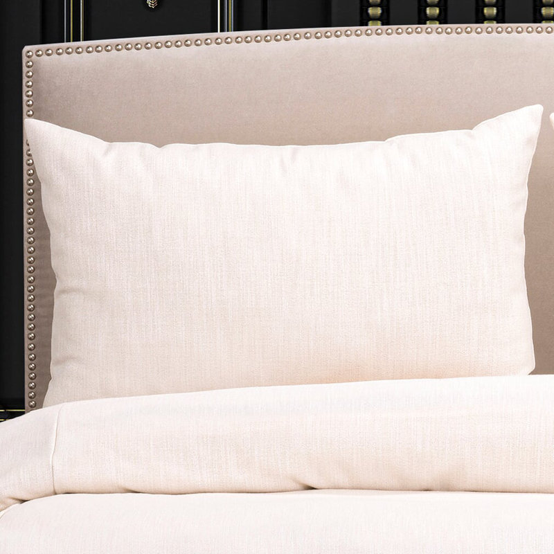 Pillow Sham, King, Cream