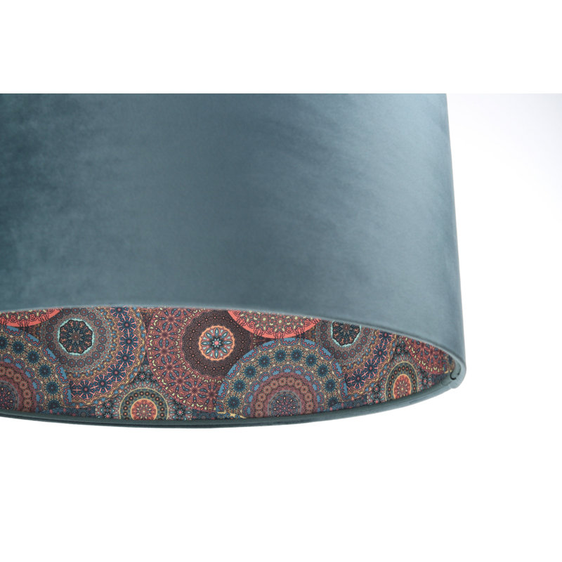 Beibhinn 1 - Light Gold Drum Pendant, 112 cm x 60 cm