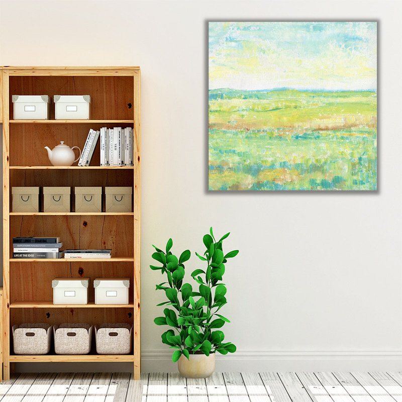 «Sunny Summertime II», reproduction d'art sur toile, H 12 po x l 12 po