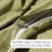 Southshore Fine Linens Southshore Basics Duvet Cover Set in Sage Green, Double-Brushed Microfiber Bedding with Hidden Zipper Closure and Corner Ties, 2 King Pillow Shams, King/California King-993066887-993066931