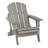 Wooden Outdoor Folding Adirondack Chair