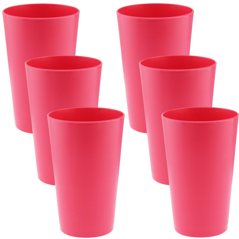 Cychosz 10oz. Drinking Glass, Rose, 6