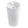 Streamline Resin Circular Pedestal Bathroom Sink with Overflow