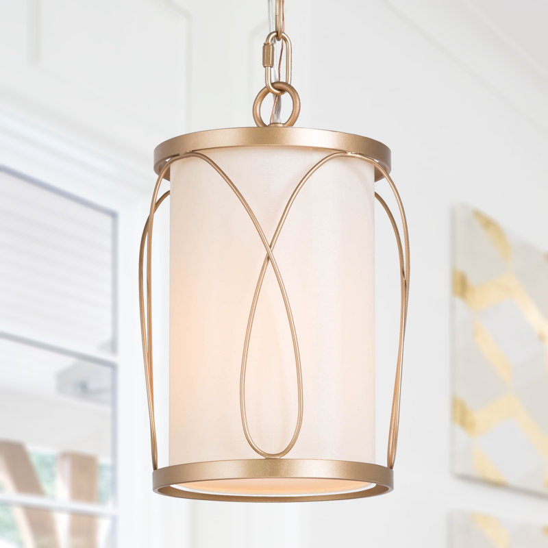 Luminaire suspendu cylindrique simple à 1 lumière Azie