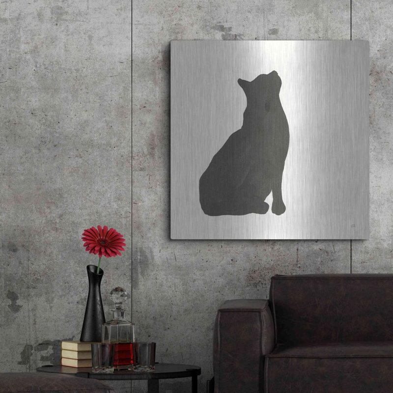 «Black Cat III» par Chris Paschke, H 36 po x l 36 po