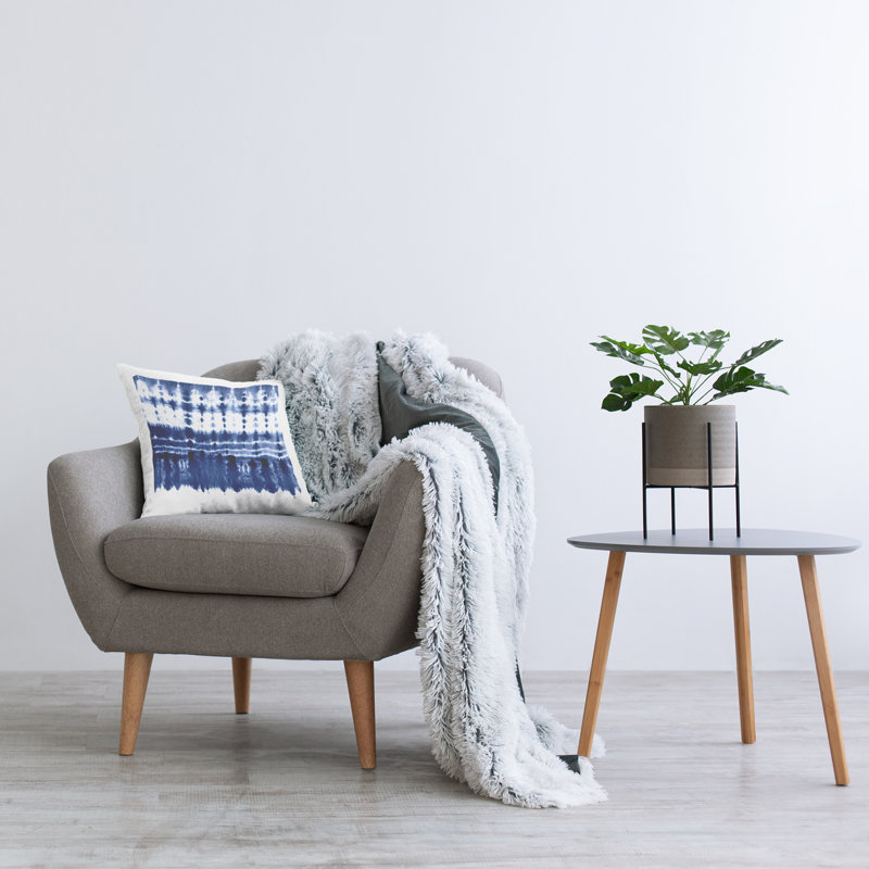 Coussin Vivid Blue Boho Ikat