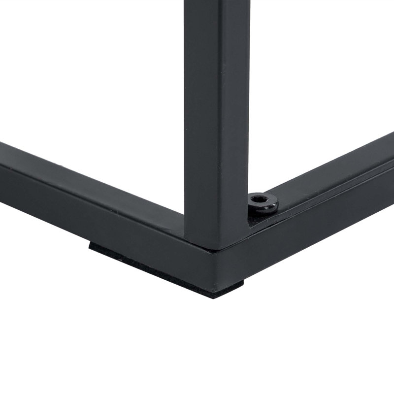 Table d'appoint C, Noir, Gris