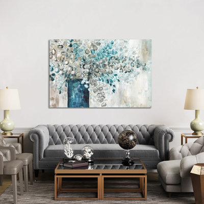 Eucalyptus 1 Piece Wrapped Canvas Painting