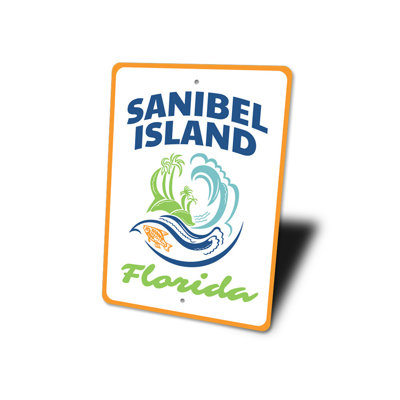Sanibel Island Aluminum Sign