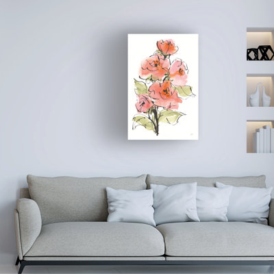 Bolog Chris Paschke Smooth Rose II Canvas Wall Art