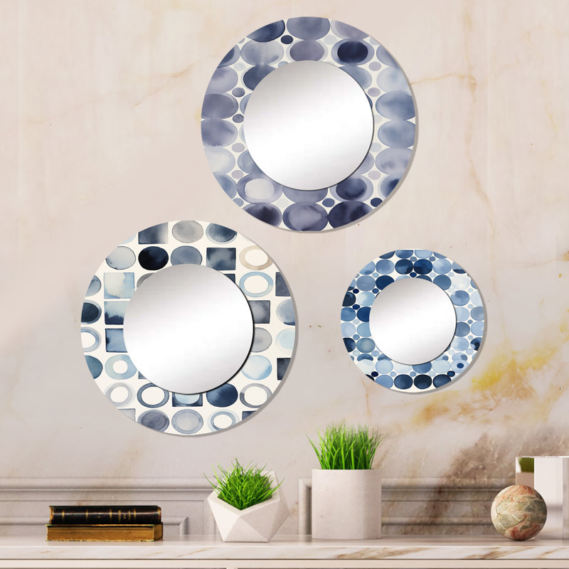 Ensemble de 3 miroirs Lorenze