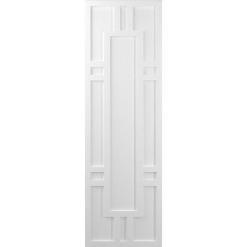 Volets en PVC True Fit Hastings, 12", Brut, 55"