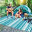 Outdoor Rug Patio Waterproof, Large Outdoor Plastic Straw Rug, Reversible Out Door Carpet for Camping, Deck, Rv, 9 x 12 Area Carpet for Balcony, Porch, Backyard-198708050-198708058