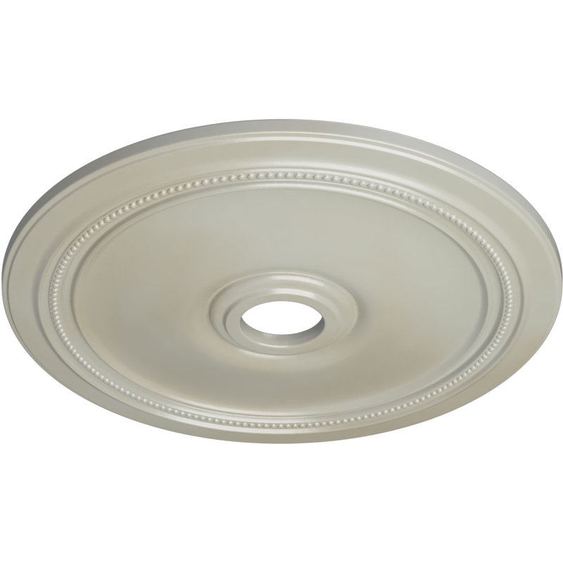 24 po de diamètre extérieur x 3 5/8 po de profondeur x 1 1/4 po de médaillon de plafond Diane (convient aux auvents jusqu'à 6 1/4 po)