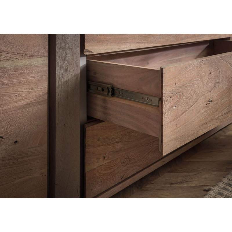 Amsterdam 200cm Solid Wood Sideboard
