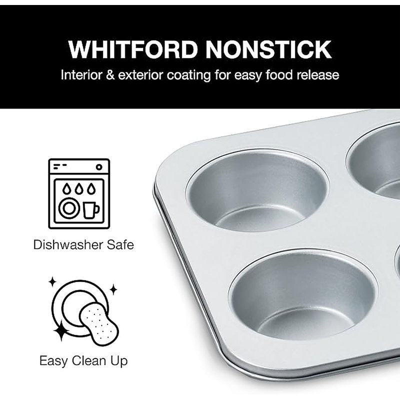 Cuisinart Chef's Classic 6-Cup Jumbo Muffin Pan (AMB-6JMPC)