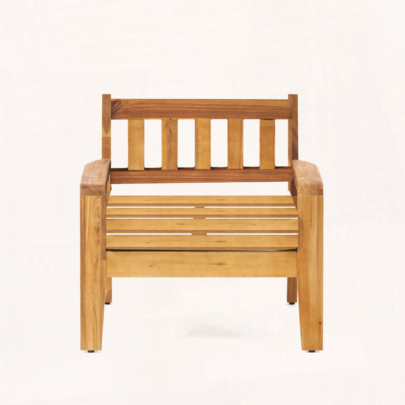 Club Chair, Teak