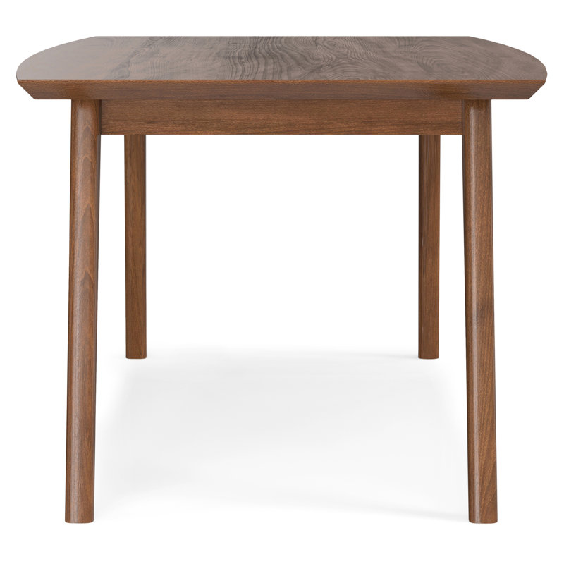 Table de salle à manger Draper en noyer, Noyer