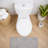 Round Molded Wood Toilet Seat 17 Inches-15866143