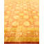 Tapis orange noué à la main de conception unique 8 pi 1 po x 10 pi 3 po Keenan
